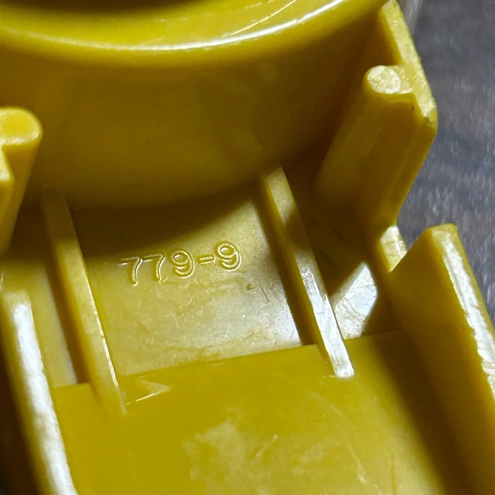 Vintage Tupperware #779 Yolkster Egg Separator Kitchen Gadget Yellow
